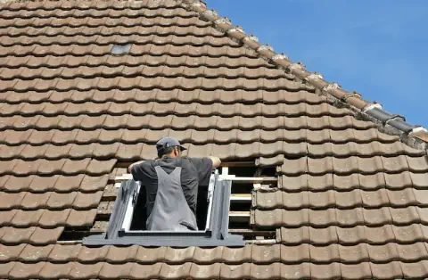 Pose de velux - Escoussens